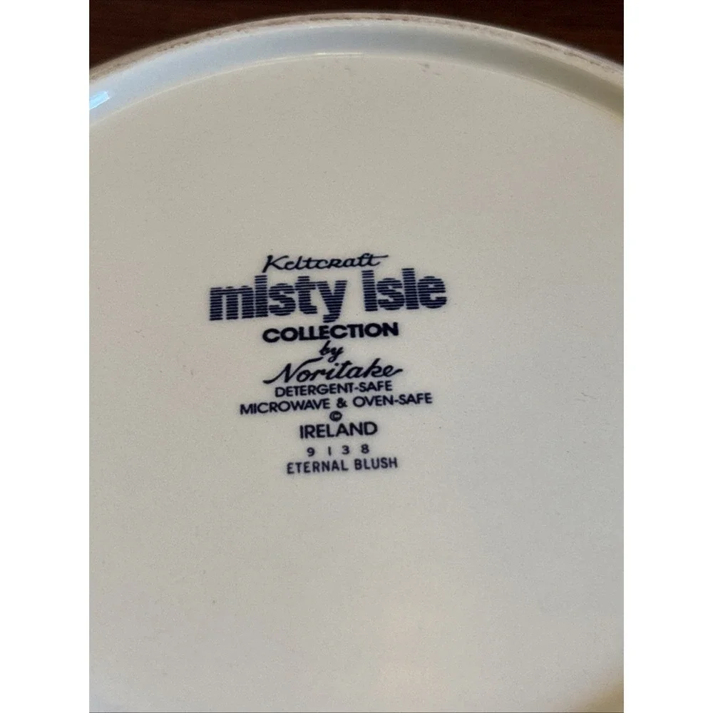 Noritake Ireland Keltcraft Misty Isle 9128 Eternal Blush 7